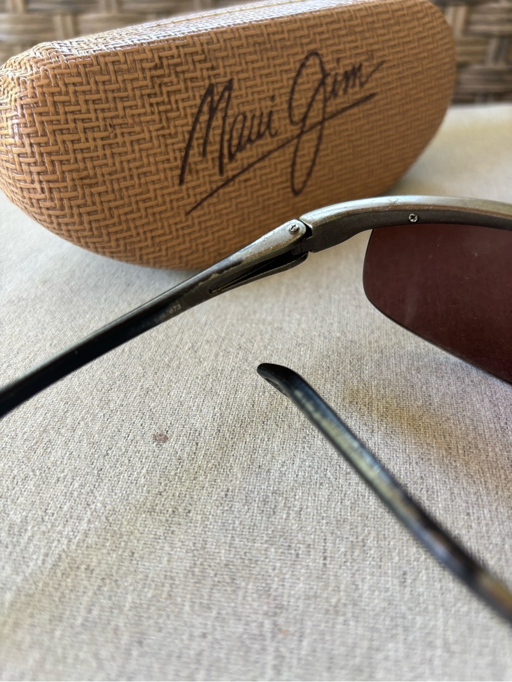 Maui Jim Bronze Frame Brown Gradient Lens Sunglasses - Picture 3 of 10